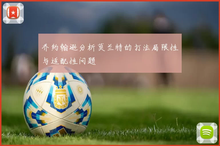 乔约翰逊分析莫兰特的打法局限性与适配性问题